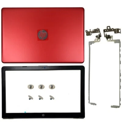 Nuevo para HP 15-BS 15G-BR 15-BW 15T-BR 15.6" Rojo Laptop LCD Cubierta Trasera + Bisel + Bisagras Foto 1 de 4