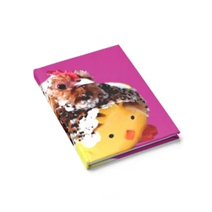 Cricket the Adorable D'uccle Hen Journal - Ruled Line - Picture 1 of 5