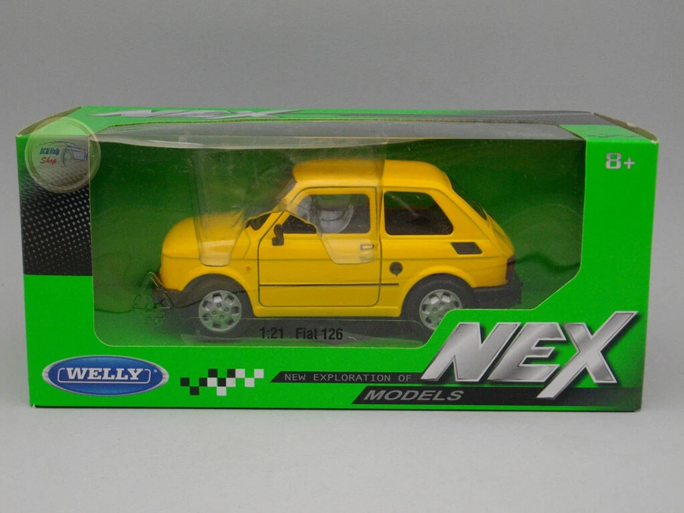 Fiat 126p - Welly 1:21 - WE24066YE - Immagine 1 di 1