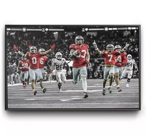 Poster Jack Sawyer Sack Fumble Six vs Texas Ohio State Photo Poster - Picture 1 of 4