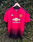 Manchester United #10 Rashford 2018-19 Home Football Soccer Jersey Shirt  Adidas