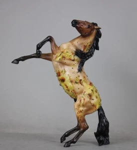 Breyer Custom/CM Rearing Mustang By Dan Van’s Customs  Halloween Zombie - Picture 1 of 6
