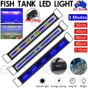 30~110CM Aquarium Light Lighting Full Spectrum Aqua Plant Fish Tank Bar LED Lamp - Picture 1 of 17