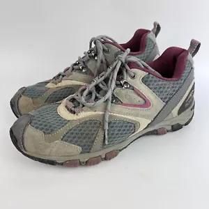 Pacific Trail Lawson Damen Wanderschuhe Größe 9,5 braun grau und pink - Bild 1 von 8