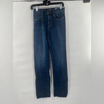 Jeans Cult of individuality azul bainha desgastada tamanho 25” - Imagem 1 de 4