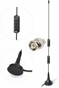 Antena męska BNC do skanera radia Uniden BC125AT BC75XLT BC95XLT BC125AT - Zdjęcie 1 z 8