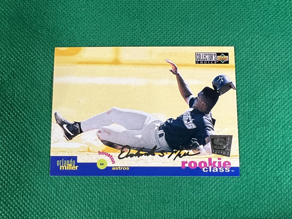 1995 Collector's Choice SE Silver Signature #17 Orlando Miller Houston Astros - Image 1 of 1