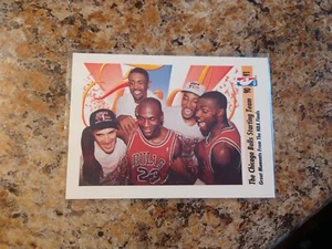 1990-91 Skybox Chicago Bulls Starting Team - #337 Jordan Pippen NBA - Bild 1 von 2
