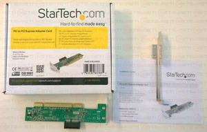 STARTECH PCI1PEX1 PCI to PCI Express half-height/low profile Adapter Card - Bild 1 von 1