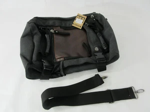 nuova OXa nera BAG0051 convertibile imbottita custodia per laptop borsa zaino morbida - Foto 1 di 12