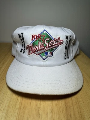 Vintage 1987 Twins World Series Champs Snapback Hat New Old Stock Never Worn - Image 1 of 4
