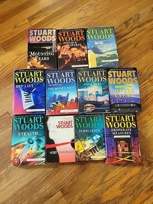 Lot of 11 Stuart Woods Novels. A Stone Barrington Novel. Foto 1 de 4