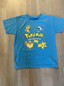Vintage Youth Pokémon Shirt Size 8 (M) Gotta Catch Em All - Picture 1 of 10