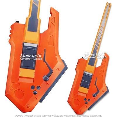 Guitarra Munetoshi 35.5" Naranja Espuma Higg Juego de la Muerte Anime Varamiento Juegos con disfraces Foto 1 de 4