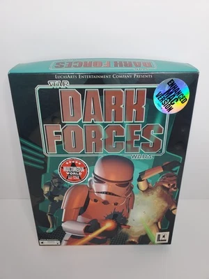 Star Wars: Dark Forces (Mac, 1995) Big Box Macintosh - EX Cond - Image 1 of 4