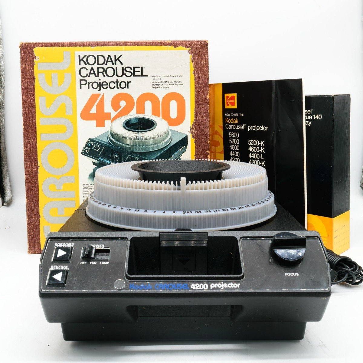コダック　カルーセル　4200-J プロジェクター Amazon.com: Kodak Proyector de diapositivas Carousel 4200