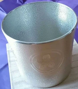 Traditional Craft Satsuma Tinware: Tin Tumbler Japan Sumo Association - Picture 1 of 4