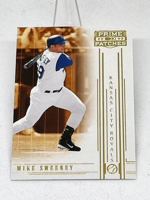 Donruss Prime Patches Mike Sweeney #39 2005 Kansas City Royals Foto 1 de 3