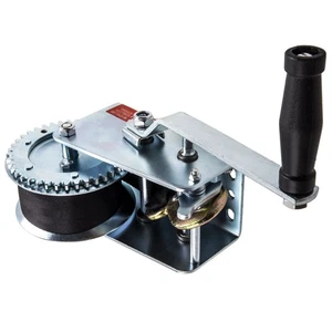 6m Nylon Strap Hand Winch 2000lbs Capacity for Boat Trailer Truck ATV Lifting - Picture 1 of 20