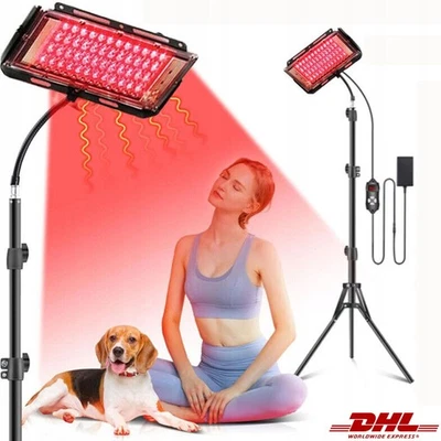 Infrarotlampe 660NM 850NM Rotlichtlampe Infrarotlicht Therapie Lampe Gesicht DE - Bild 1 von 4