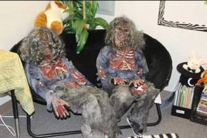 Disfraz de Zombie Scary Halloween Vestido Elegante Completo hasta 5’9” 150 Lbs 3 piezas - Imagen 1 de 3