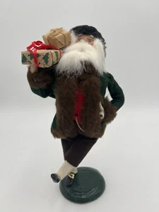 Byers Choice Caroler Vintage 1996 Knickerbocker Santa Christmas Figure Signed - Picture 1 of 11
