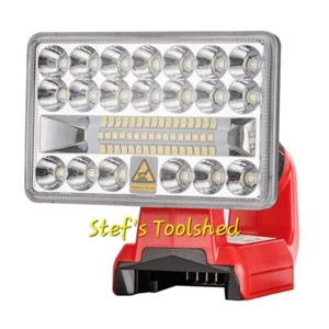 Suit Milwaukee-Lithium Battery LED Floodlight Work Light Torch LED Camping Light - Picture 1 of 16
