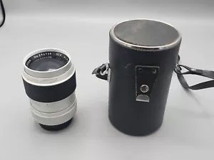 Alpex Auto Telephoto 1:28 F 135mm Camera Lens N Leather Case - Picture 1 of 14