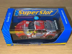 438- Scalextric Superslot Nissan Xanavi NISMO Z 2004 #1 Takara Quattrox H2721 - Picture 1 of 4