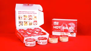 Flavor Explorer's Collection – Good Luck 6 Jar Hot Sauce Set, Mushroom & Pepper, - Picture 1 of 8