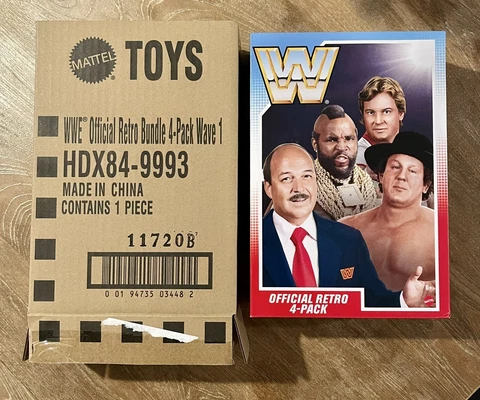 WWE Retro Wave 1 Set Piper Mean Gene Mr T Orton MATTEL CREATIONS EXCLUSIVE Cover