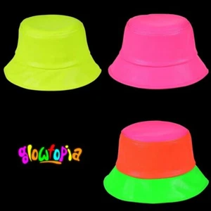 Neon Bucket Hats - Picture 1 of 4