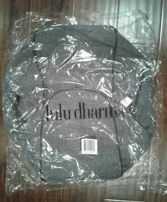 Lulu Dharma Slate Linen Weekender Duffle - Image 1 of 4