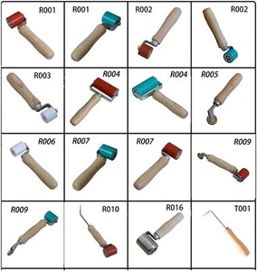 Rodillo de costura/latón de silicona de 28-80 mm para soldadura de pancartas de vinilo para techos de PVC TPO EPDM - Imagen 1 de 24