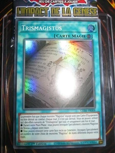 YU-GI-OH! SUPER RARE TRIMAGISTUS GEIM-FR009 EDITION 1 FRANCAIS NEUF MINT - Picture 1 of 1