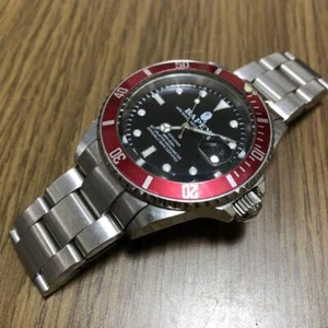 A BATHING APE BAPEX Salmarina Red Bezel Red Automatic watches 40mm Fedex or DHL - Picture 1 of 5