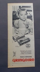 PUB PUBLICITE ANCIENNE ADVERT CLIPPING 240617 / PAIN D EPICE GRINGOIRE - Imagen 1 de 1