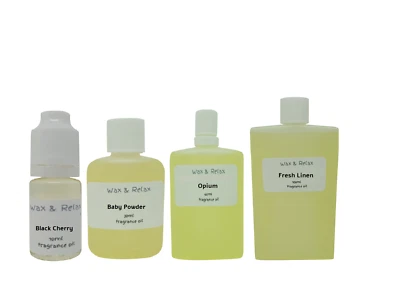 WAXANDRELAX Fragrance Oil Designer Oil Candle Soap Diffuser Bath Bombs Scented Wax Melts