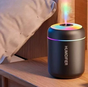 Humidifiers for bedroom, cold mist for home nurseries, Plants, Desk, Oil Diffus - Picture 1 of 3