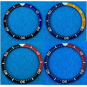 32mm-39mm Flache Aluminium Uhr Lünette Insert Ring für Uhrenzubehör - Picture 1 of 29
