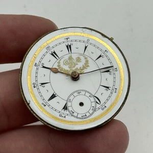 Reloj Bolsillo Antiguo 38.3mm Otomano J Dent Londres Llave Herida Movimiento Para Restaurar - Imagen 1 de 17