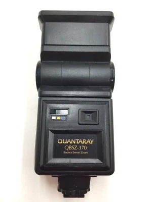 Quantaray QBSZ-370 Shoe Mount Automatic / Manual Flash for Cameras With Hot Shoe - Изображение 1 из 4