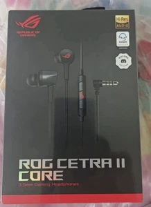 (Nuovo) ASUS ROG Cetra II Core 3,5 mm cuffie da gioco in-ear (nero) - Foto 1 di 4