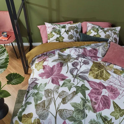 Bedding House Ivy Multi Cotton Quilt Cover Set King - image 1 of 3