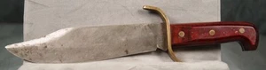 Western W49 A 1977 Bowie Knife W/Black Sheath - Picture 1 of 5