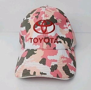 TOYOTA Bordado Logo Gorra Gorra Correa Western Washington Distribuidores Rosa Camuflaje - Imagen 1 de 5