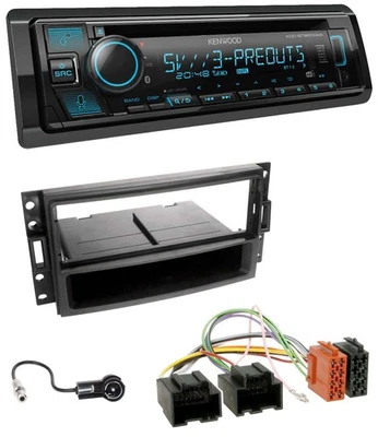 Kenwood Bluetooth USB CD MP3 DAB Autoradio für Chevrolet Corvette Uplander 05-13 - Bild 1 von 4