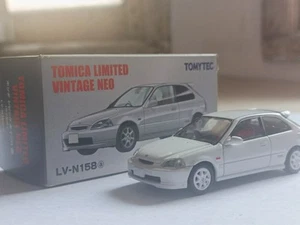 Tomica Limited Vintage Neo Honda Civic Type R 97' EK9, LV-N158A. Tomytec - Picture 1 of 4
