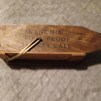 Caja de pavo Lynch's Fool Proof número de llamada 101 1965 vintage  Foto 1 de 4
