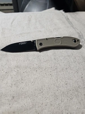 Cuchillo Cazador Plegable KABAR 4062 Diseño Dozier Borde Liso ¡ENVÍO RÁPIDO! Foto 1 de 4